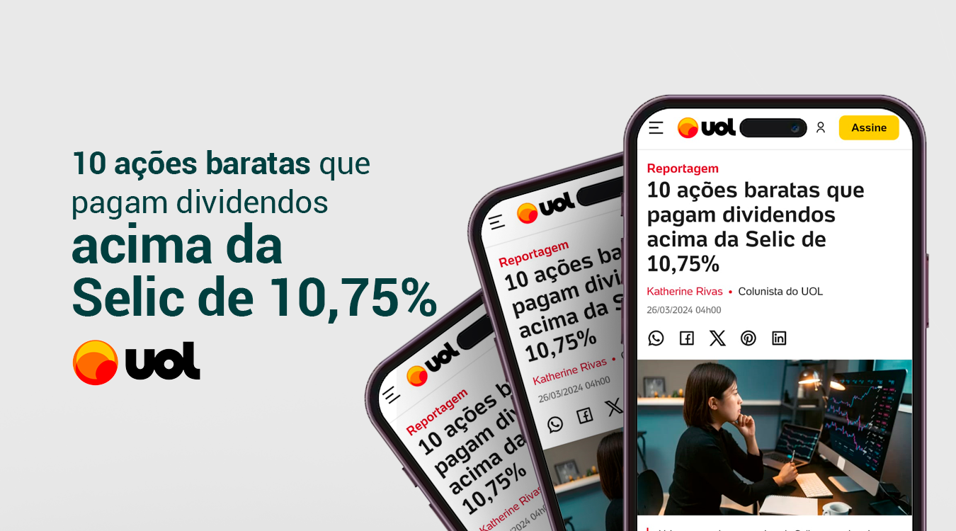 10 ações baratas que pagam dividendos acima da Selic de 10,75%